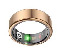 YUEHISY Anillo Inteligente con la Cámara de Seguimiento del Sueño Control remoto: Rastreador de Aptitud de Batería de 7 Días, Monitor de Salud Durante Todo el Día (9#)