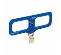 YUEHISY Antena de Comunicación de Larga Distancia Liviana, 1,42 GHz, 4,6 DBi, 1330-1530 MHz, SMA, Pantalla Plana para Dispositivos Remotos (Enchufe Macho)