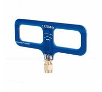 YUEHISY Antena RF de 4,6 DBi 1,42 GHz, 1330-1530 MHz Liviana de Largo Alcance, SMA de Doble Lazo, VSWR <1,2, 50 W, para Comunicación de Dispositivos Remotos en Exteriores (Enchufe Macho)
