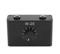 YUEHISY Atenuador de Control de Volumen de Línea, Perilla de Volumen de 6,35 Mm (1/4 de pulgada) con Ajuste Continuo, Transmisión de Señal Clara, para Micrófonos e instrumentos.