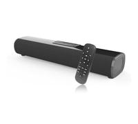 YUEHISY Barra de Sonido para Smart TV, Sonido de Cine en Casa de 60 W y 2.0 Canales, Altavoz de TV, Tweeters de Doble Cúpula, HDMI ARC Bluetooth USB AUX, Control Remoto (Enchufe de la UE)