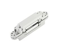 YUEHISY Bisagra de Puerta Plegable 3D Ajustable 180 Grados para Puerta de | Ajustable tridimensionalmente sin quitar la hoja de la puerta, almohadillas de nailon silenciosas para un funcionamiento