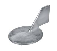 YUEHISY Boat Motor Trim Tab Anode Zinc Alloy para 2 Stroke 85 60 HP | Reemplaza el bloque de lengüeta de ajuste original, Protección electroquímica contra el agua de mar, Ángulo ajustable para
