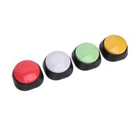 YUEHISY Botones Grabables para Perros, Colores Surtidos para Entrenamiento de Mascotas, Fácil Operación, Material Duradero, 4 Botones para Hablar con Perros para Aprendizaje de Gatos