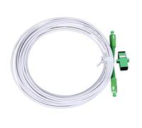 YUEHISY Cable de Fibra óptica SC a SC, Modo único para Datos Confiables de Alta Velocidad, Cable de Extensión de Repuesto para Transmisión Estable de Internet en el Hogar (SC 3 metros / 9,84 pies)