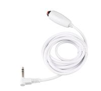 YUEHISY Cable de Llamada de Enfermera con Botón Pulsador Universal, Repuesto de 6,35mm con Clip de 9,8 Pies para Sistemas de Alerta Médica de Emergencia para Pacientes