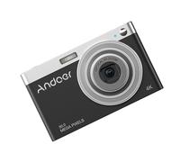 YUEHISY Cámara Digital 4K para Niños, Fotografía de 50mp 16x Zoom Anti-Shake, Punto Compacto y Cámara de Disparo con Pantalla IPS de 2.88" (Black)