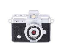 YUEHISY Cámara Vlog HD de 1,47", Cámara Portátil CCD con Pantalla Abatible Digital, Diseño Retro, 2MP, 1440 X 1080P, para Adolescentes, Viajes, Grabación de Selfies