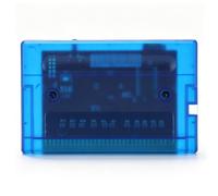 YUEHISY Cartucho Multijuego Super MD con Soporte de Codificación de Trucos para Consolas Genesis Mega Drive Master System 32X (BLUE)