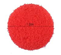 YUEHISY Cebo para Carpa, 30 Bolitas Emergentes de Espuma Suave, Cebo de Pesca con Sabor a Alta Flotabilidad para Peces Grandes, 10 Mm/12 Mm Amarillo, Batata Fresa sin Sabor (Fresa roja 12MM)