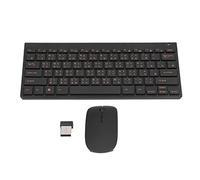 YUEHISY Combo de Teclado y Ratón Chino-inglés, Grabado Láser y Escritura Silenciosa, Conexión Inalámbrica 2.4G, Teclado Chino de 78 Teclas, para PC/portátil