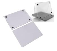 YUEHISY Compatible con Air 13.6 Pulgadas M5 2026-2022 M4 M3 M2 A3449 A3240 A3113 A2681 Estuche Rígido, PC Duradera, Emblema Visible (Gris Espacial Profundo)