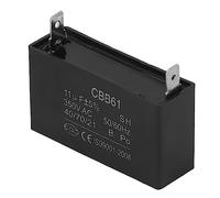 YUEHISY Condensador de Generador de Gasolina, CBB61 11μF 350V Condensador de Arranque de Motor de CA para Refrigerador de Aire Acondicionado, Carcasa a Prueba de Explosiones Tipo 40/70/21,
