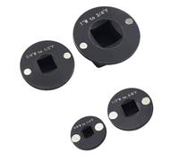 YUEHISY Conjunto de Adaptador de Reducción de la Unidad de Socket, Diseño de Perfil bajo de 4 Piezas para Espacios Ajustados, Conversión Perfecta entre 1 ", 3/4", 1/2 ", 3/8" y 1/4