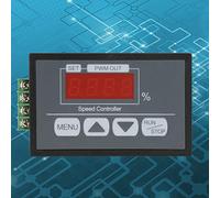 YUEHISY Controlador de Velocidad del Motor Digital, Controlador de Motor de 6 60 V CC, Tacómetro de Porcentaje Witigital, de PWM para Arranque y Parada Lentos