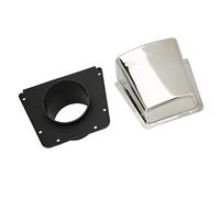 YUEHISY Cubierta de Ventilación Marina de Acero Inoxidable 304 con Base de Nailon - Ventilador de Cubierta de Barco a Prueba de Humedad para Barcos y Yates, Ventilación de Escape de Entrada