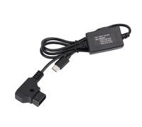 YUEHISY D Toque Al Cable de Alimentación de Tipo C, 5V 9V 12V 3A Carga Rápida con Protector de Corriente de Voltaje, para la Cámara de la Cámara de la Cámara Banco de Alimentación del