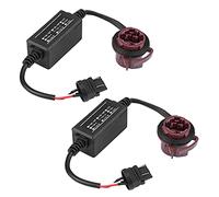YUEHISY Decodificador LED 3157A, Cancelador de Errores Anti Hiperflash con Reductor de Potencia para Marcha Atrás de Freno, Ecualizador de Carga para Luz Trasera de Señal de Giro, Fijación Canbus,
