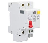YUEHISY Disyuntor en Miniatura Aislador de Corriente Montaje en Carril DIN 230V 32A 1P+N DZ47sLE C32, Múltiples Protecciones