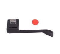 YUEHISY Empuñadura para Pulgar para X100VI, Reposapiés de Metal para Zapata, Fácil Instalación y Desmontaje, Protege los Contactos de la Zapata, Empuñadura para Fotografía con una Sola (Black)