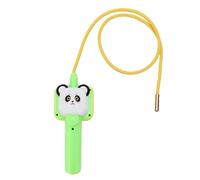 YUEHISY Endoscopio para Niños, Boroscopio de Mano con Pantalla de 2,4 Pulgadas, Manguera Flexible, Cámara a Prueba de Agua, Sujeción Ergonómica, para Aula Al Aire Libre