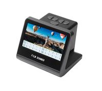 YUEHISY Escáner de Película de 22MP, Escáner de Diapositivas de Película Digital Convertir 35 Mm/126/110/super 8 y 135/126/110 Diapositivas a JPEG con 5 Pulgadas LCD, Memoria de 16 GB