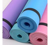 YUEHISY Esterilla de Yoga de 0.157 in, EVA Antideslizante para Mujeres y Hombres, Resistente Al Agua, a Prueba de Polvo, Estera de Pilates para Gimnasio en Casa, Estera de Viaje Ligera de 68 X 24