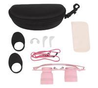 YUEHISY Gafas Binoculares, Binoculares de 10x HD Portátiles, a Prueba de Agua de Enfoque Manual de Aumento, para el Teatro de Observación de Aves Al Aire Libre (Pink)