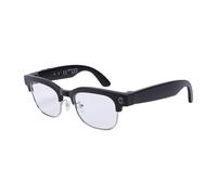 YUEHISY Gafas Inteligentes AI con Cámara, Cámara de 8MP Grabación de Video 1080P, Antivibración, Control por Voz, Micrófono ENC Dual, Lente Fotocromática, Medio Marco