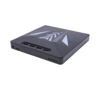 YUEHISY Grabadora de CD BD DVD Externa, 7 en 1, Portátil Delgada | Lectura y escritura BD XL BD RE DL DVD RAM, 8x DVD 24x CD Speed, cable dual de alimentación estable para computadora