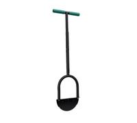 YUEHISY Herramienta Manual de Bordes para Césped, Acero Al Carbono, Media | La hoja de acero dentada corta césped grueso, la placa de pie extra ancha para aprovechar el peso del cuerpo, la longitud