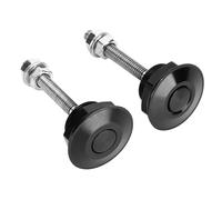 YUEHISY Juego de Bloqueo de capó de para Bloquear de Forma Segura el capó de su Automóvil, Solución de Botón Simple, Ajuste Universal, 2 Piezas (32mm)