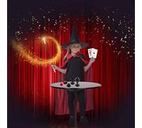 YUEHISY Juego de Varita Mágica para Niños de Más de 30 Trucos Fáciles de Aprender Juego de Juguetes de Mago para Rellenos de Calcetines Navideños (Colorful #71)