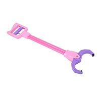 YUEHISY Juguete de Agarre, Juguete de Mano con Garra para Niños con Brazo Recolector Flexible, Herramienta de Recogida de Inteligencia para Niños Pequeños, Agarrador de Plástico Rosa para Juegos en