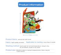 YUEHISY Juguete Sonajero para Libro de Aprendizaje Impermeable para Bebés con Bonito Patrón de Dibujos Animados para Promover el Desarrollo Visual, Adecuado para Bebés de Más de 0 Meses (#2)