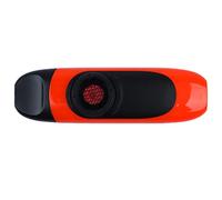 YUEHISY Kazoo Eléctrico, Juego de Kazoo Profesional con Pastilla para Rendimiento, de Resina para Principiantes, Instrumento de Zumbido Portátil de 11 Cm, Kit Compacto para Fiesta de Camping (ORANGE)