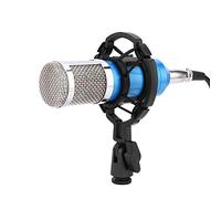 YUEHISY Kit de Estudio de Micrófono de Condensador para Podcasts | Soporte Antigolpes y Parabrisas, Salida de 150 Ω, Se Adapta a Soportes Estándar, para Transmisión de Grabación Vocal en YTube
