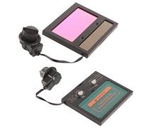 YUEHISY Lente de Máscara de Soldadura con Panel Solar de 110 * 90 Mm con Sensor de Altamente Sensible para un Rendimiento Estable y Prevención de Enfermedades Ocupacionales, Lente de Oscurecimiento