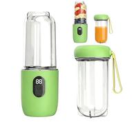 YUEHISY Licuadora Portátil De 500 Ml, Cuchillas De Acero Inoxidable Recargables Por USB, Licuadora Personal, Exprimidor, Inalámbrica, Para Batidos, Exprimidor En Casa, Viajes