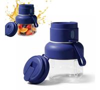 YUEHISY Licuadora Portátil para Batidos de 850ml, Licuadora Personal Eléctrica Inalámbrica con Tapa y Pajita, Taza Exprimidora Recargable por USB para Viajes Al Gimnasio