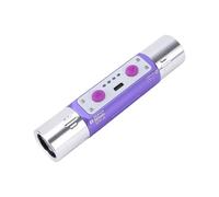 YUEHISY Linterna UV Luz Negra, 3 en 1 Longitudes de Onda 254nm 365nm 395nm Detector Profesional para Joyería Moneda Tinta, Recargable Tipo-C