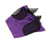 YUEHISY Máscara de Mosca de Malla para Caballo, Máscara Facial de Caballo Elástica Transpirable, Protección para los Oídos, Equipo Ecuestre para Montar (Purple)