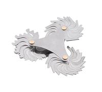 YUEHISY Medidor de Paso de Tornillo Herramienta Fácil de Usar para Comprobar el ángulo de la Herramienta en Tornos de Torneado de Metal 51 Piezas/52 Piezas (Puramente hecho en Estados Unidos (51