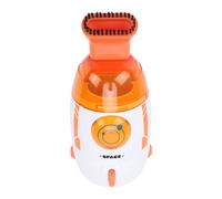 YUEHISY Mini Aspiradora de Escritorio, Contenedor de Polvo Desmontable Fácil de Limpiar, Filtro de Microporos, Succión de 600 Pa, Inicio con una Tecla, para Escritorio con Teclado y (Orange)