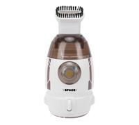 YUEHISY Mini Aspiradora de Escritorio, Contenedor de Polvo Desmontable Fácil de Limpiar, Filtro de Microporos, Succión de 600 Pa, Inicio con una Tecla, para Escritorio con Teclado y (Gray)