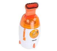 YUEHISY Mini Aspiradora de Escritorio, Eléctrica Portátil de una Tecla, 600Pa 55ml, para Borrador, Virutas, Restos de Papel, Polvo de Teclado, Contenedor Desmontable (Orange)