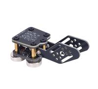 YUEHISY Mini CW Key Automatic Morse, Tecla de Código Morse de Paleta Doble para la Radioaficionada, con la Base de Imanes ND (3.5 mm/USB-C)