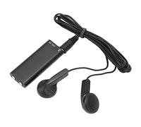 YUEHISY Mini Grabadora de Voz, Reducción de Ruido HD Activada por Voz, Batería Recargable USB 8H, Operación con Una Tecla, para Reuniones Entrevistas Conferencias (Inglés Neutro, Negro 32GB)