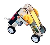YUEHISY Modelo de Robot de Arrastre de Gusano de Madera Educativo DIY para Niños de Más de 7 Años, Conjunto de Juguete de Experimentos Científicos (Robot retorciéndose)