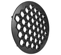 YUEHISY Molde de Bola de Masa de Aluminio, Máquina para Hacer Ravioles de 37 Agujeros, Cortador de Prensa Antiadherente para Wonton Casero, Adhesivo para Ollas, Herramienta de Cocina Multifunción